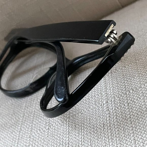 BCBGMAXAZRIA Women Sunglasses/Eyeglasses Frame GLIMMER Black 56[]17 135 - Picture 5 of 12